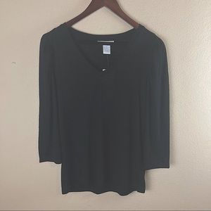 Design History Black Top NWT